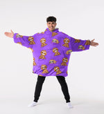 KocoBluza Sloth – Przytulna Bluza Koc w Leniwce One Size