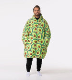 KocoBluza Avocado – Przytulna Bluza Koc Awokado One Size