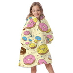 KocoBluza Donuts – Przytulna Bluza Koc w Donuty One Size